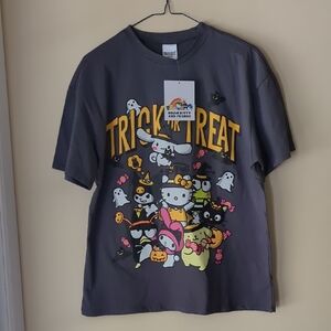 Hello Kitty Trick or Treat womens size Medium T-Shirt new with tags